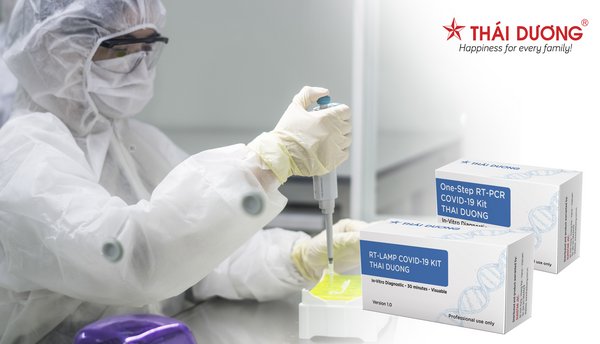The production of the test kit "RT-PCR COVID-19 Thai Duong" by Vietnamese science and technology company SUNSTAR JSC (Sao Thai Duong) will start at the end of April 2020. The test kit has the ability to addresses false-negative test results.