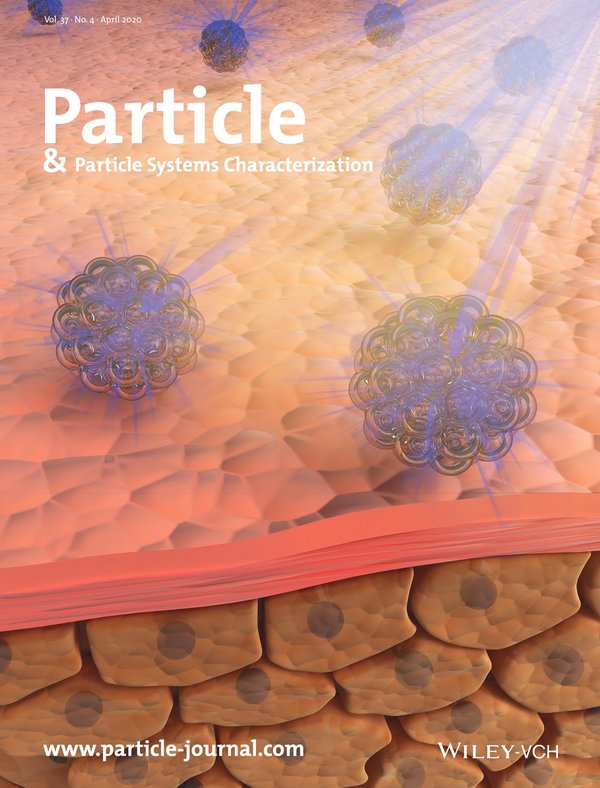 国际著名学术刊物《Particle & Particle Systems Characterization》封面