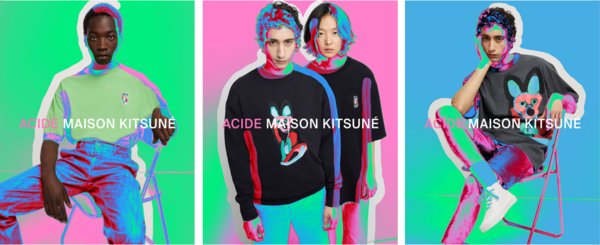 Maison Kitsune新系列重构前卫艺术感 ACIDE Fox现已开售