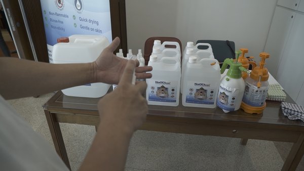 NaOClean Asia to donate 10,000 litres of disinfectant solution to churches and nursing homes