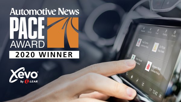 LearのXevo MarketがAutomotive News PACE Award 2020を受賞