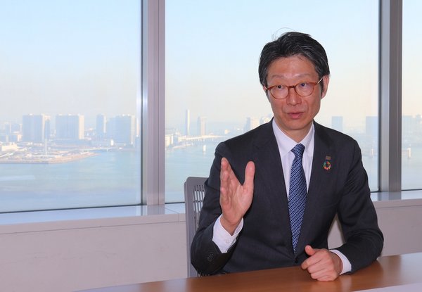 Taro Shimada, CEO & Representative Director of Toshiba Data Corporation, Executive Officer & Corporate Vice President of Toshiba Corporation