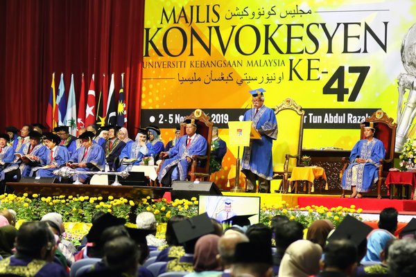 Universiti Kebangsaan Malaysia 47th Convocation Ceremony, Bangi, Malaysia
