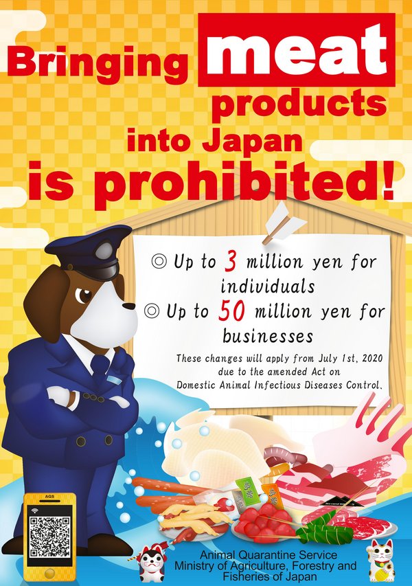 Import of meat products prohibited