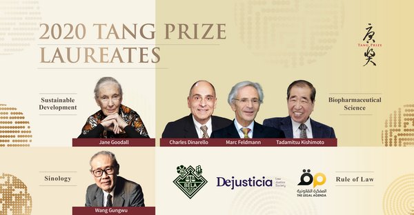 Amid Turmoil, 2020 Tang Prize Laureates Strive for An Orderly New World
