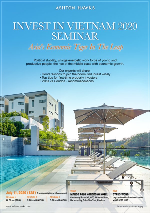Ashton Hawks' Seminar: Vietnam Property Investment 101