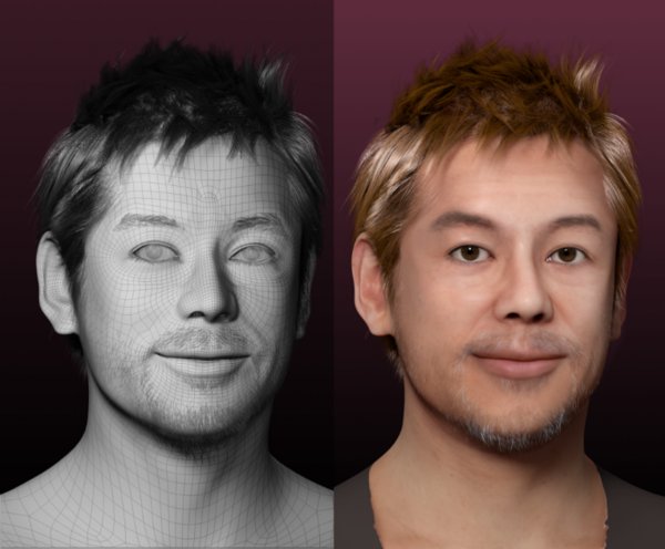 “Takafumi Roid Horie” (Horieroid) project to create Takafumi Horie’s virtual human avatar