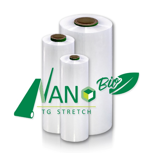 Sustainable plastic stretch cling film