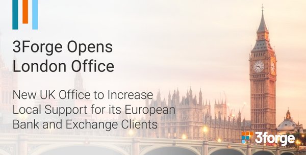数据虚拟化技术领导者3Forge开设伦敦办事处 | 美通社