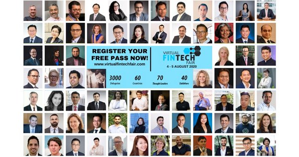 Over 70 world renowned speakers confirmed for Virtual FinTech Fair