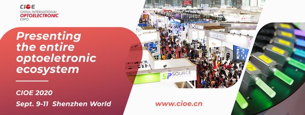 CIOE 2020 will be held from September 9 to 11 in Shenzhen,China