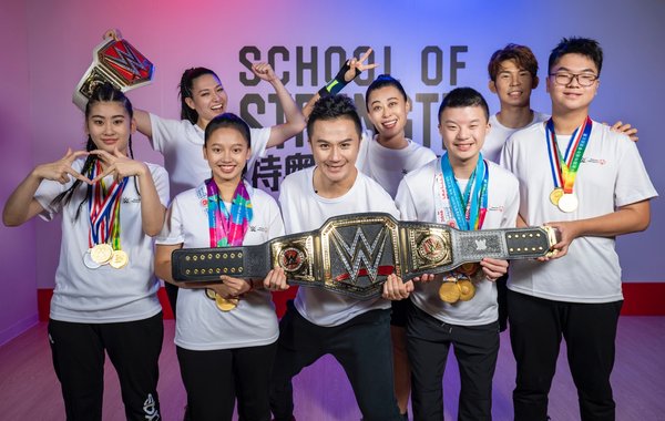 WWE携手国际特奥东亚区打造《特奥力量学院》体能健康训练营亚洲版