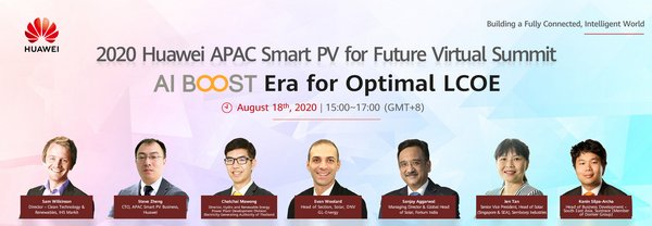 The future of PV industry is empowered by AI – 2020 Huawei APAC Smart PV for Future Virtual Summit