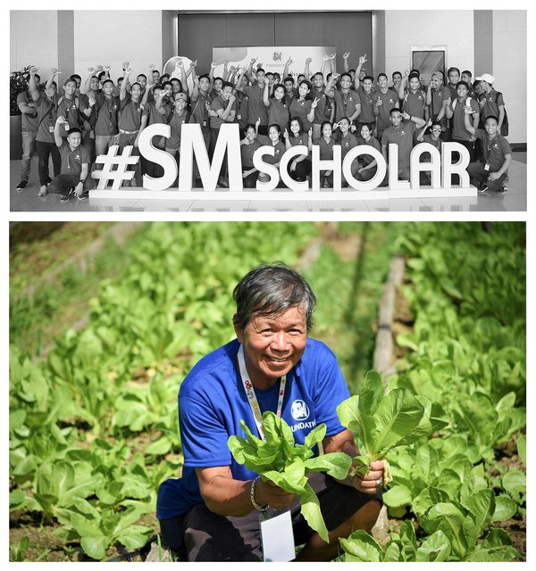 SM Foundation Inc. (SMFI) led flagship programs - the Scholarship Program and the Kabalikat sa Kabuhayan (KSK) Farmers' Training Program