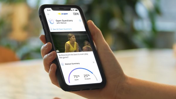 美國(guó)網(wǎng)球公開(kāi)賽首次空?qǐng)雠e行，IBM打造全新球迷體驗(yàn)方式 | 美通社