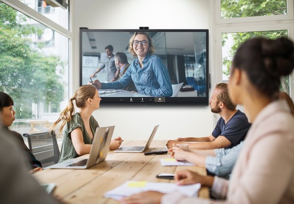 The ViewBoard IFP70 series is certified by WCD as an ideal USB-C one-cable solution, offering a superior touch and writing experience, delivering high-quality video for conferencing, and is Microsoft Azure IoT-certified to make workspaces smarter.