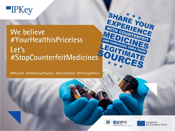 IP Key South-East Asia calls for stories on consuming counterfeit medicines in #YourHealthisPriceless campaign to scale down the price of the cure.