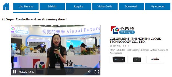 Live hosted by LED CHINA Exhibitors