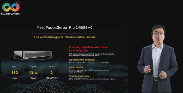Ra mắt máy chủ FusionServer Pro 2488H V6