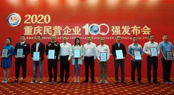 重庆康洲大数据有限公司荣登重庆市软件和信息化服务企业10强榜单