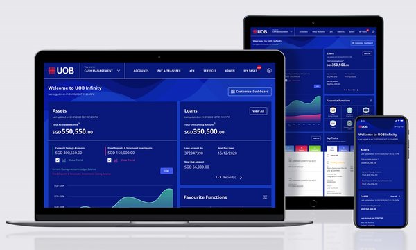 UOB transforms the digital banking experience for its corporate clients with the launch of UOB Infinity