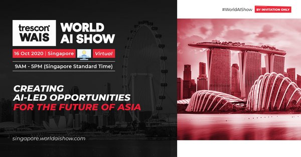 Royal Danish Embassy in Singapore supports Trescon's World AI Show which is virtually gathering global AI experts and technology innovators