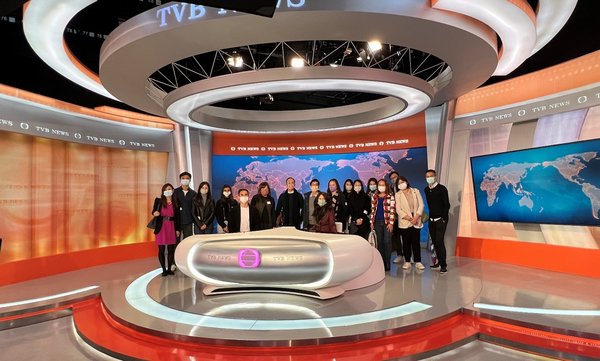 Hong Kong Media Tour-美通社邀请企业新闻发言人走进香港TVB-2021年12月
